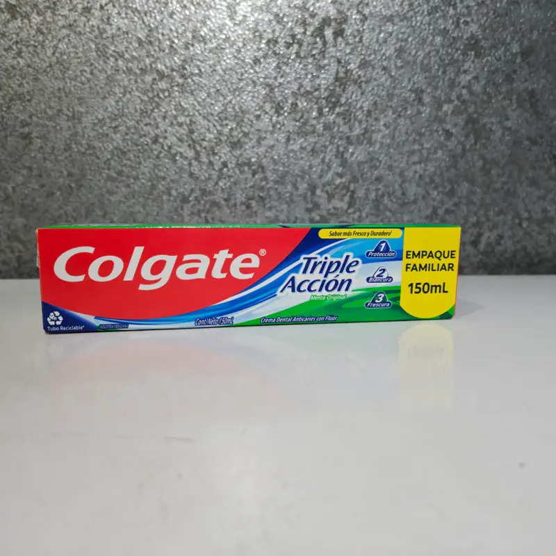 Colgate - Pasta Dental  - Triple Acción Menta Original - 150ml