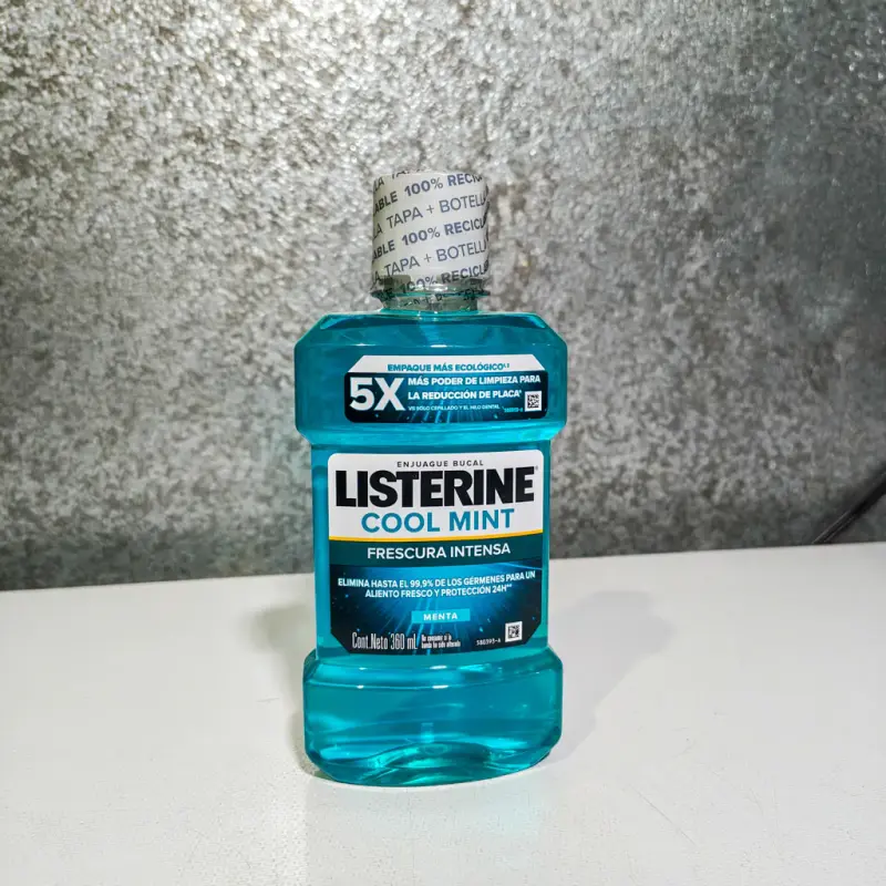 Enjuague bucal Listerine Cool Mint menta - 360ml