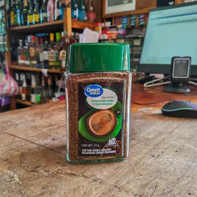Café Great Value descafeinado colombiano 175 g