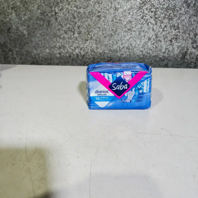 Protectores diarios Saba delicate largo - 16pzas
