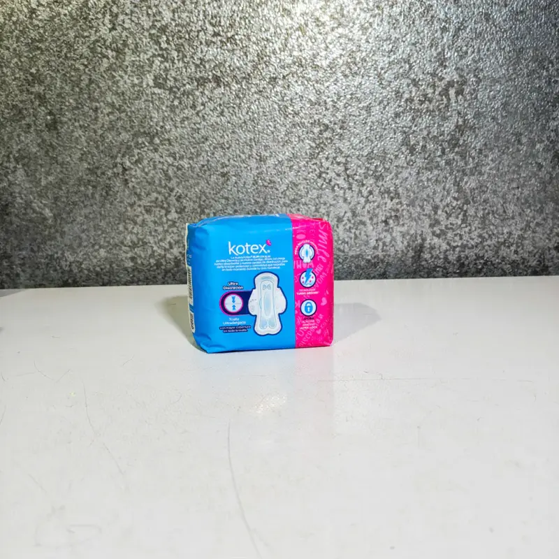 Toallas Femeninas -  Kotex con alas ultradelgada - 10pzas