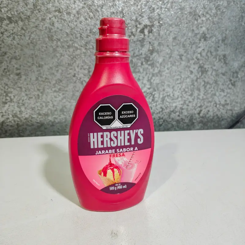 Jarabe Hershey's sabor fresa - 589g