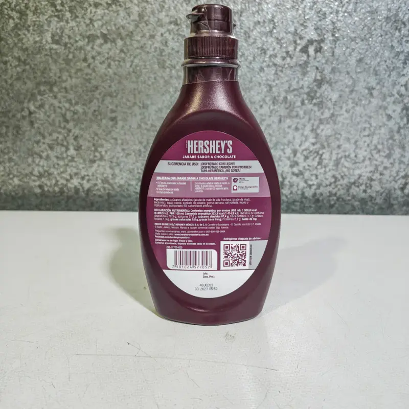 Jarabe Hershey's sabor chocolate - 589g