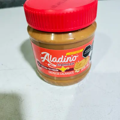 Crema de cacahuate Aladino cremosa - 340g