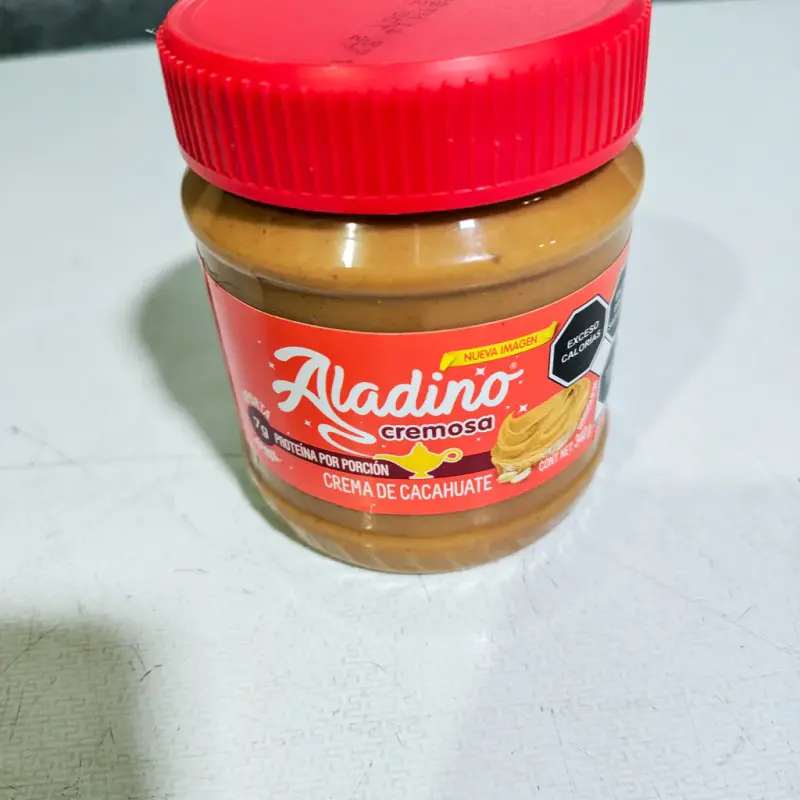 Crema de cacahuate Aladino cremosa - 340g