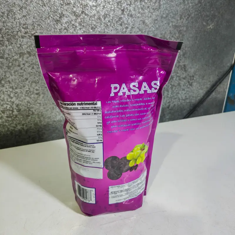 Pasas Member's Mark California Raisins 1.36 kg