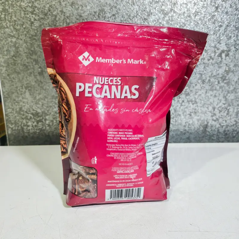 Nuez Pecana Member's Mark en Mitades - 907g