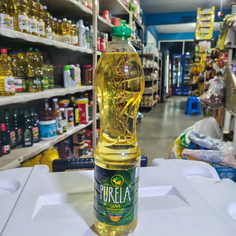 Aceite Comestible De Soya Purela- 800ml