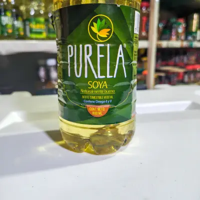 Aceite Comestible De Soya Purela- 800ml