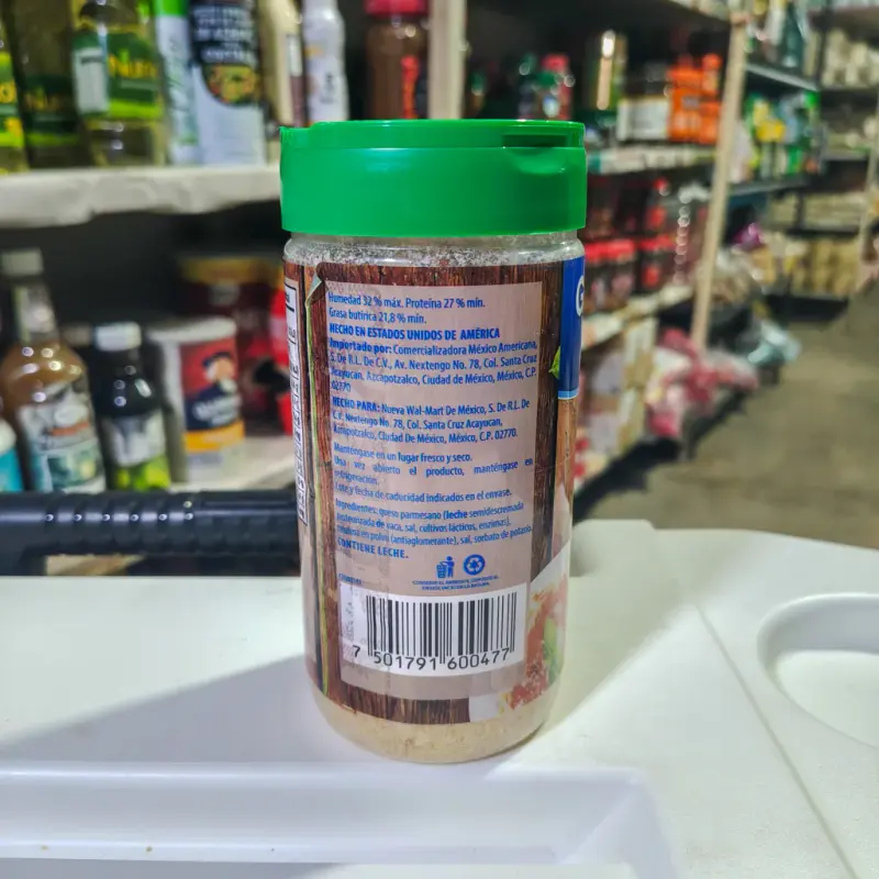 Queso parmesano Great Value - 226g