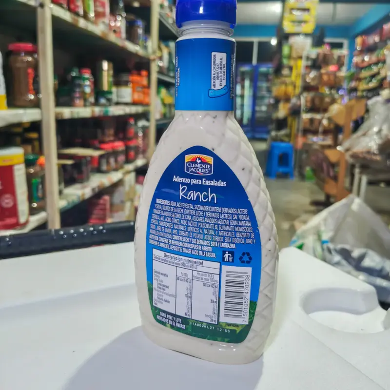 Aderezo Clemente Jacques Estilo Ranch - 473g