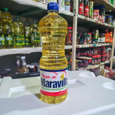 Aceite Vegetal Comestible Maravilla 100% Canola - 1Litro