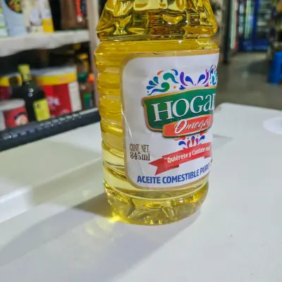 Aceite Comestible Hogar Puro de Soya - 845 ml