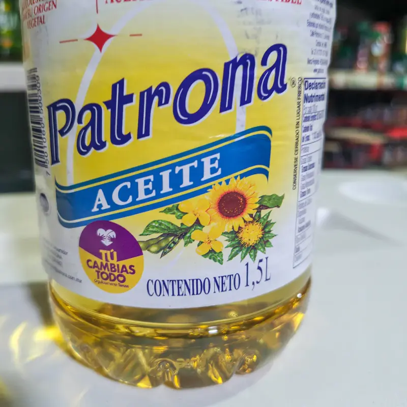 Aceite vegetal Patrona - 1.5Litros