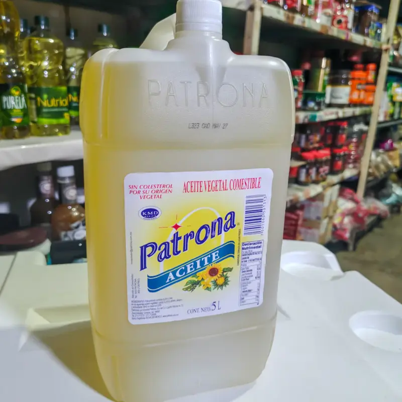 Aceite vegetal Patrona Garrafa - 5Litros