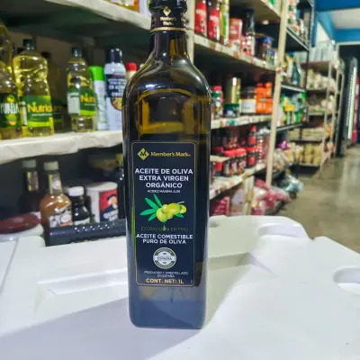 Aceite de Oliva Member's Mark Extra Virgen Orgánico -.1Litro