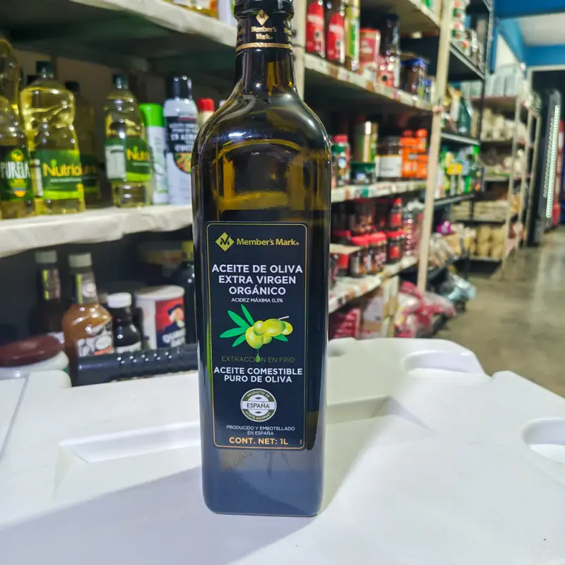 Aceite de Oliva Member's Mark Extra Virgen Orgánico -.1Litro