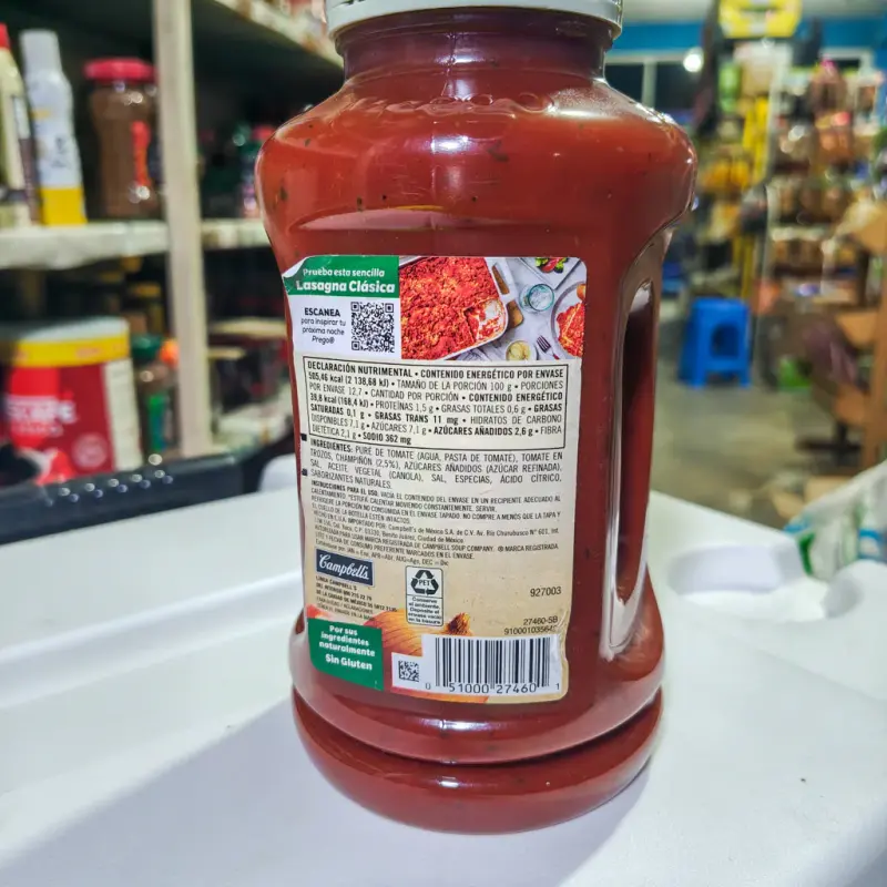 Salsa Italiana con Champiñones - Prego - 1.27kg