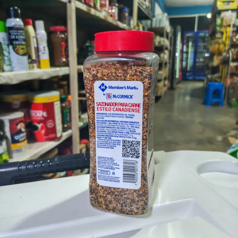 Sazonador para Carne Estilo Canadiense - 600g