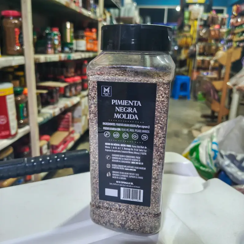 Pimienta Negra Molida - 460g