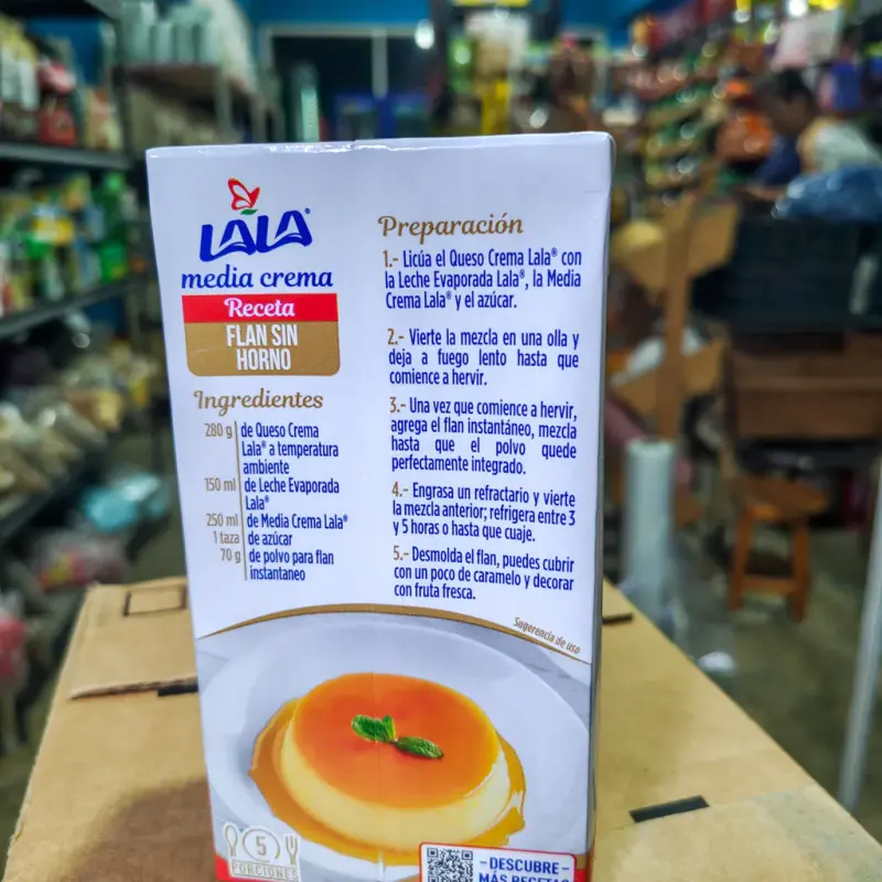 Media Crema Lala - 470g