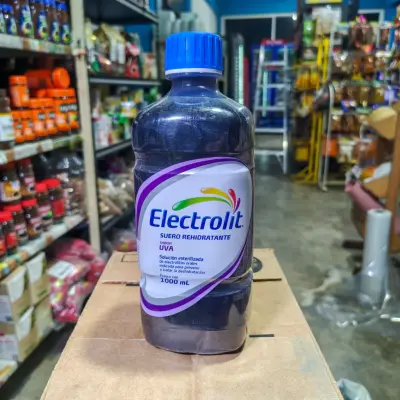 Suero rehidratante Electrolit sabor Uva - 1Litro