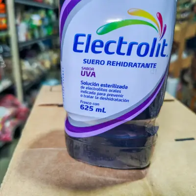 Suero rehidratante Electrolit sabor Uva - 625ml
