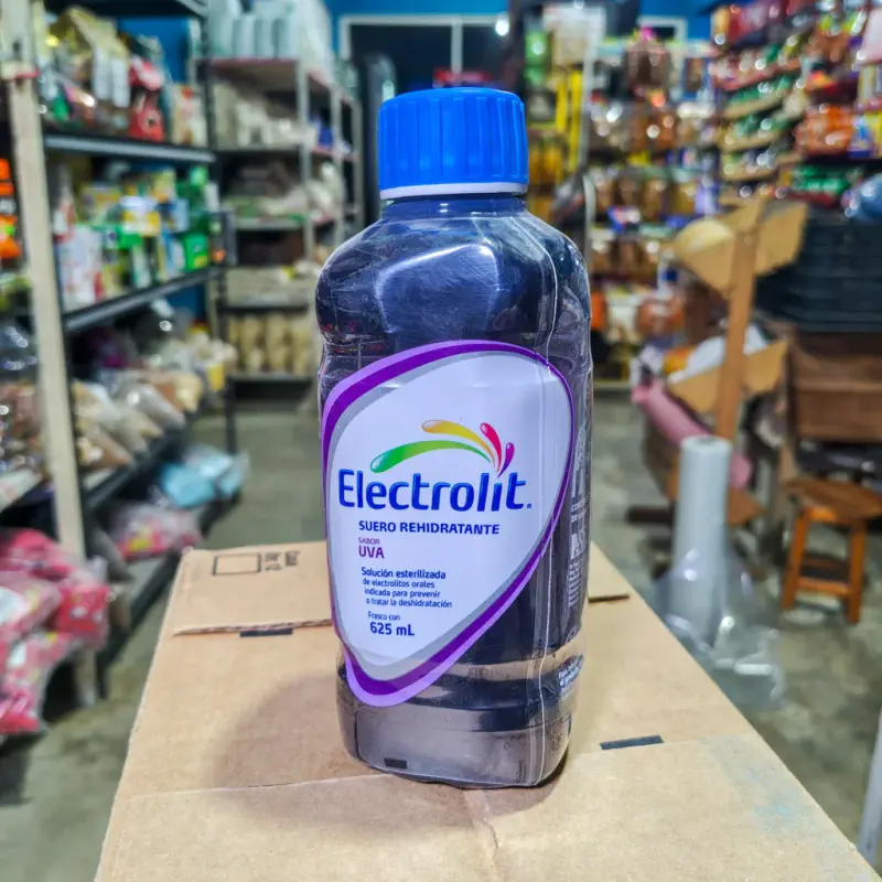 Suero rehidratante Electrolit sabor Uva - 625ml
