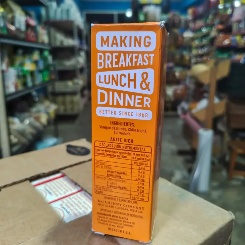 Salsa picante Tabasco - 60ml