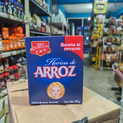 Harina de Arroz Tres Estrellas - 250g