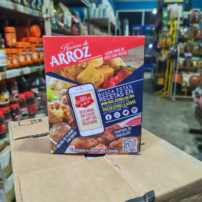Harina de Arroz Tres Estrellas - 250g