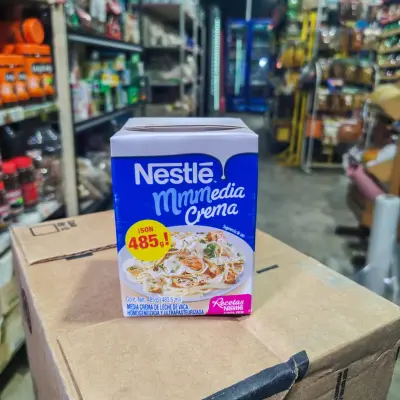 Media Crema Leche Entera Nestlé - 485g