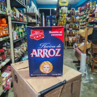 Harina de Arroz Tres Estrellas - 500g
