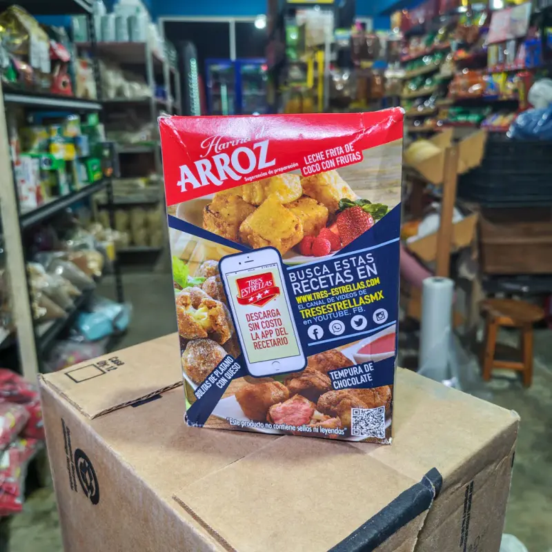 Harina de Arroz Tres Estrellas - 500g