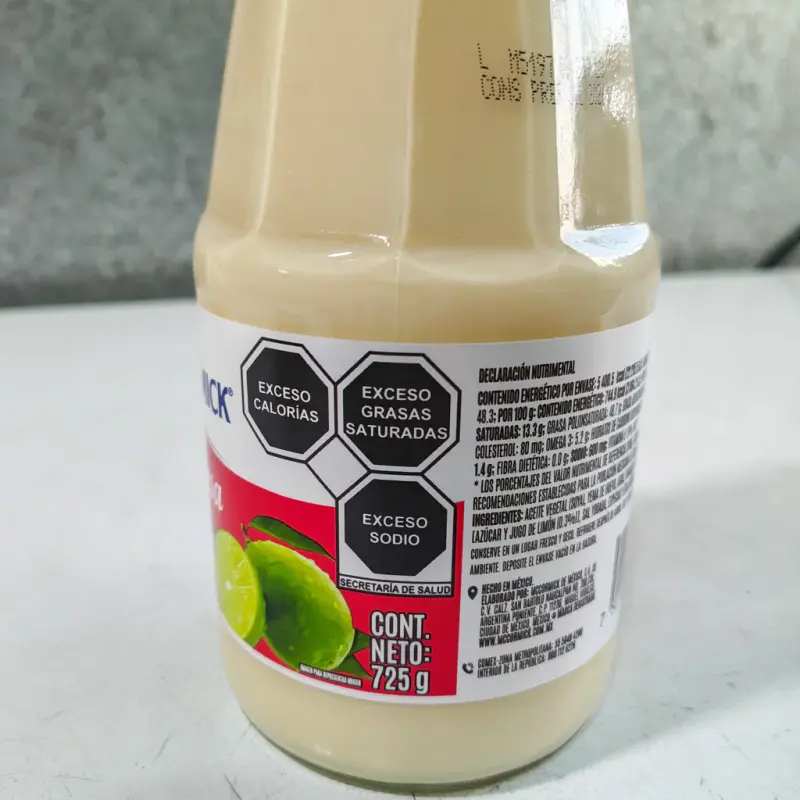 Mayonesa con Limón - McCormick - 725gr