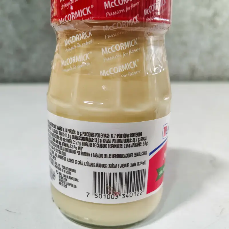Mayonesa con Limón - McCormick - 190gr