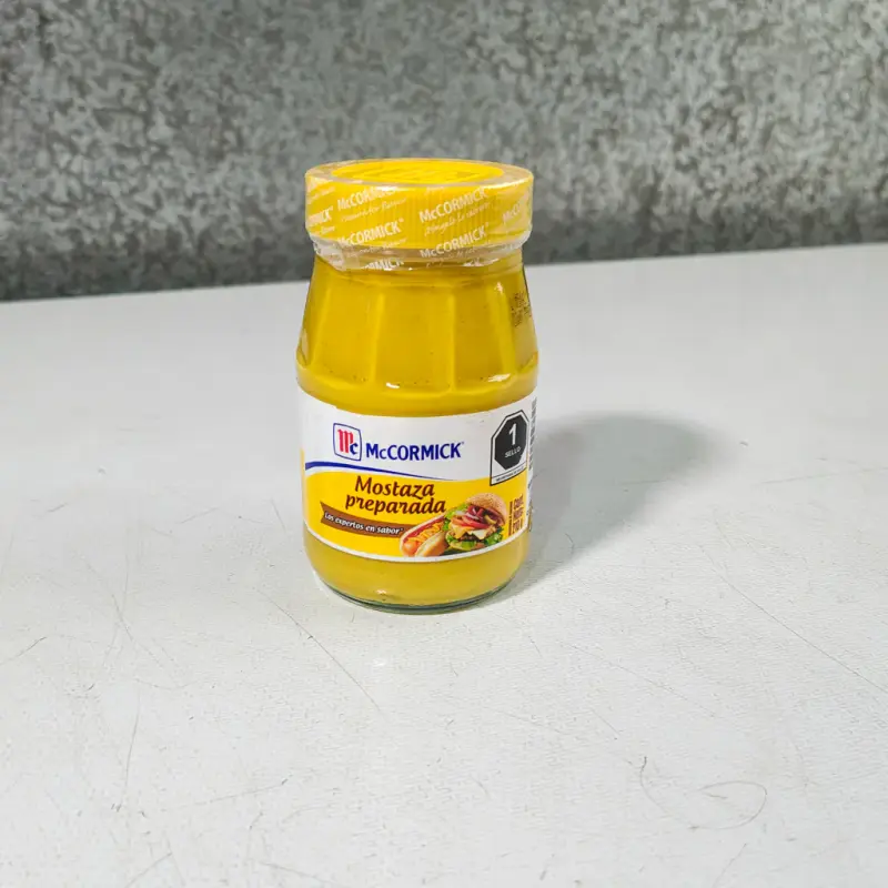 Mostaza McCormick preparada 210gr