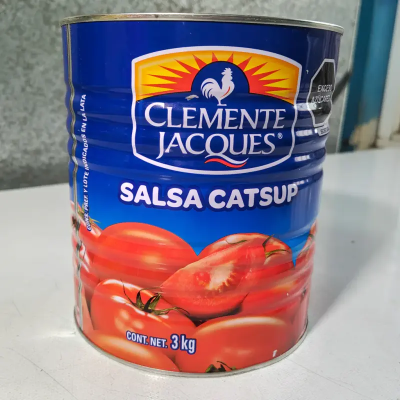 Salsa cátsup - Clemente Jacques Lata de 3 Kg
