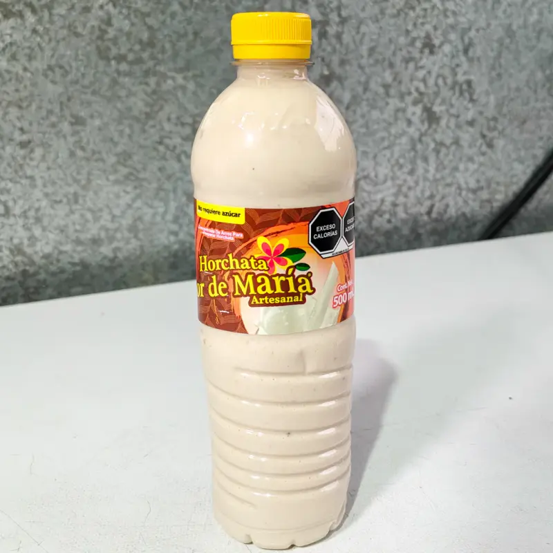 Horchata Flor De María Tradicional - Concentrado de Arroz - 500ml