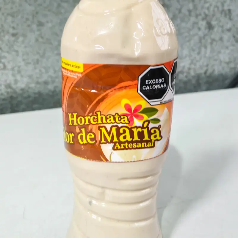 Horchata Flor De María Tradicional - Concentrado de Arroz - 1 Litro