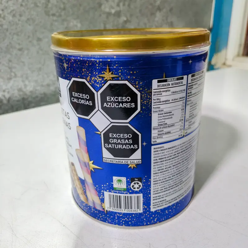 Galletas Rellenas Member's Mark Mix De Wafers Lata 1kg