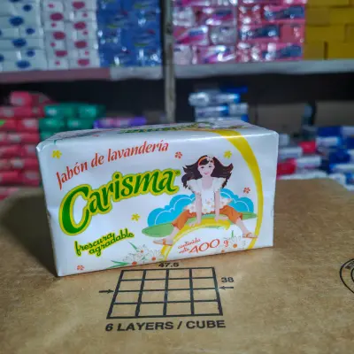 Jabón en barra Carisma - frescura perdurable - 400gr
