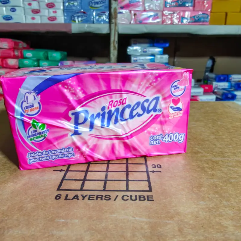 Jabón en barra Princesa Rosa 400gr