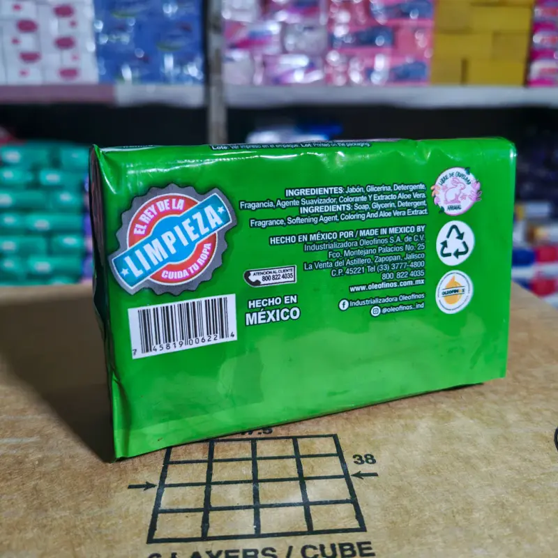 Jabón en barra León con Aloe Vera - 350gr