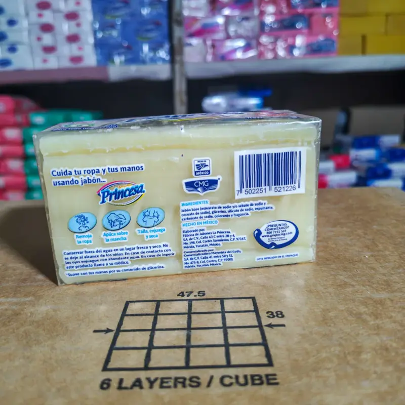 Jabón en barra Princesa Amarillo - 300gr