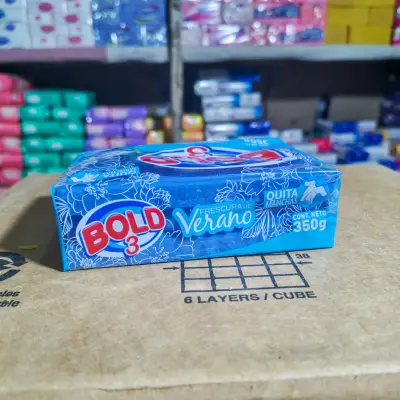Jabón en barra Bold 3 Frescura de Verano - 350gr