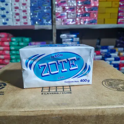 Jabón en barra Zote  Azul - 400g