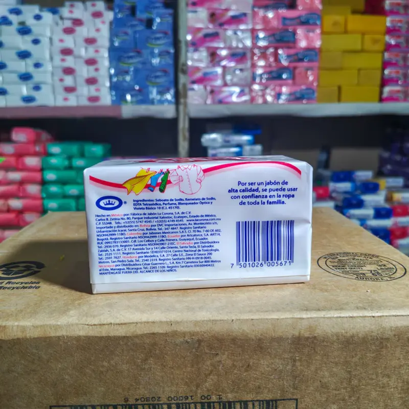 Jabón en barra Zote  Rosa - 400g