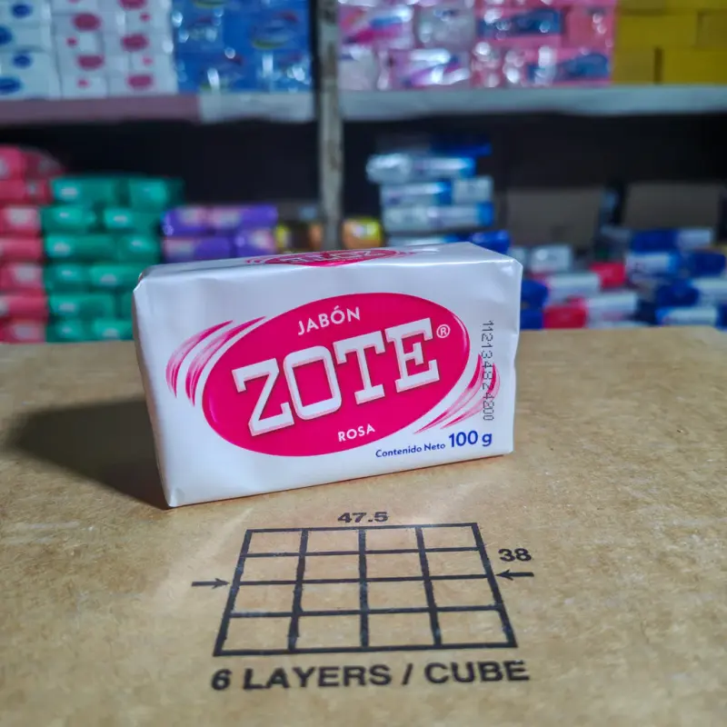 Jabón en barra Zote  Rosa - 100g