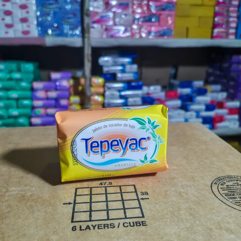 Jabón de tocador Tepeyac Amarillo - 150g